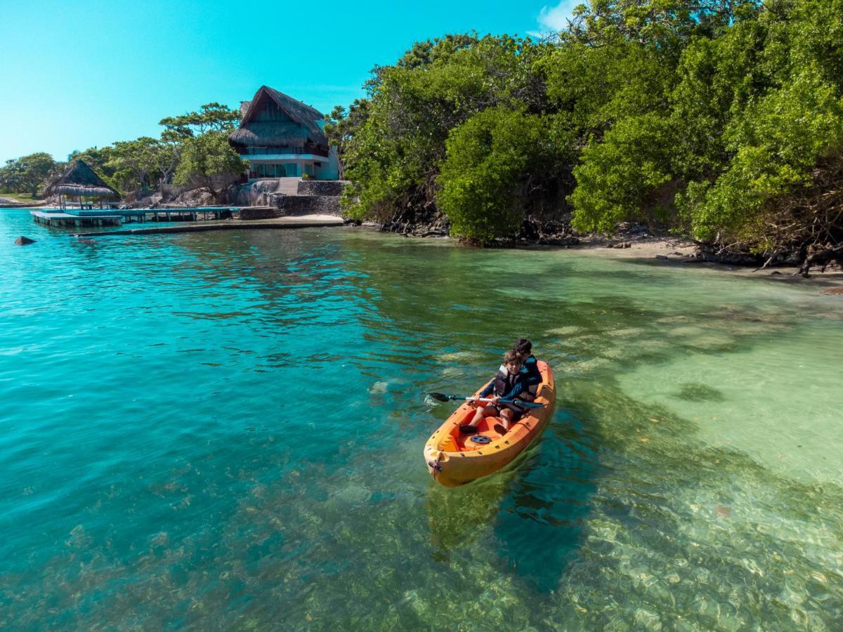 Rosario Ecohotel Isla Grande  Bagian luar foto