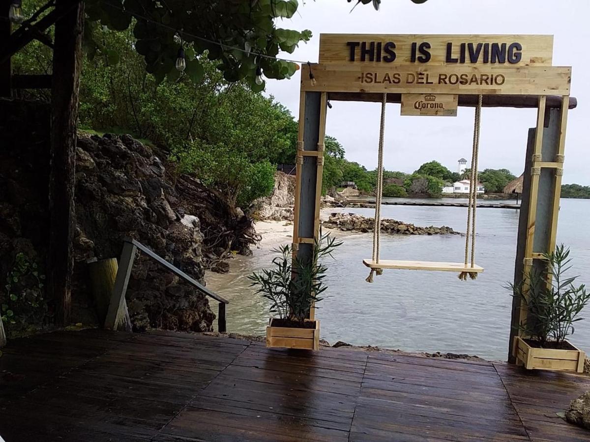 Rosario Ecohotel Isla Grande  Bagian luar foto