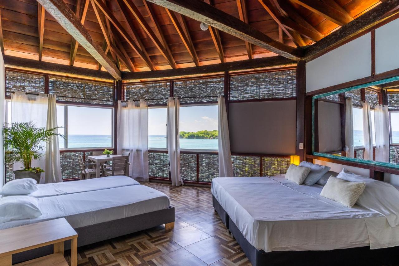Rosario Ecohotel Isla Grande  Bagian luar foto
