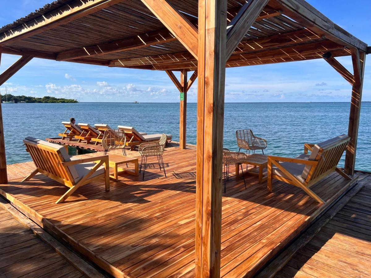 Rosario Ecohotel Isla Grande  Bagian luar foto